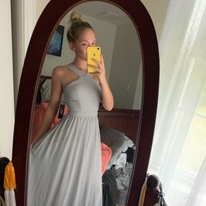 grey lulu's gown